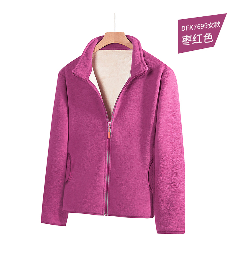 Couple fashion fleece jacket for women KN-7699