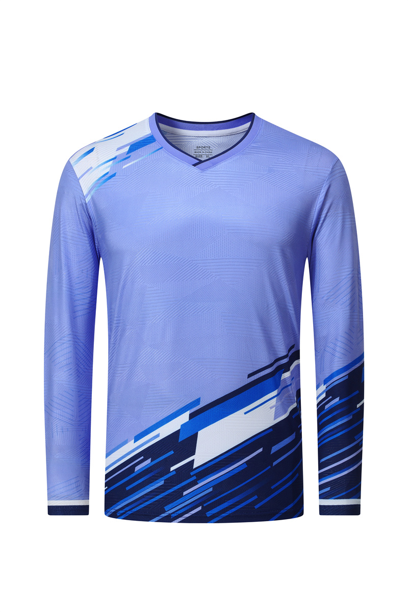 Badminton training suit long sleeve single top 120-1899 men