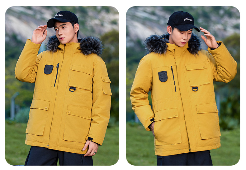 Outdoor leisure warm down jacket KN2-YR697