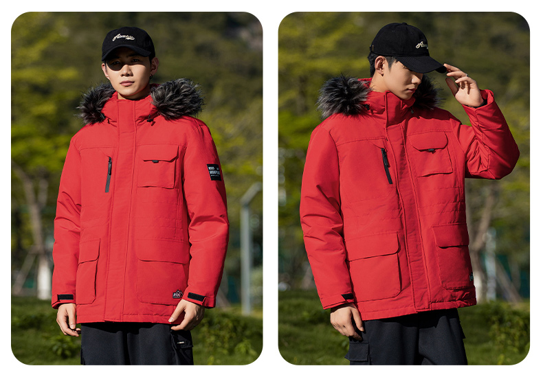 Outdoor leisure warm down jacket KN2-YR979