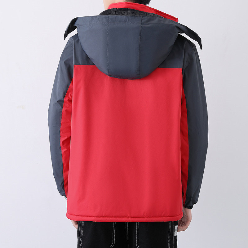 Thickened integrated warm jacket L18-2011