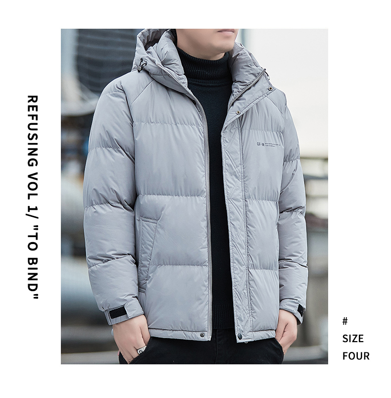 Graphene warm hooded cotton jacket KR-2783