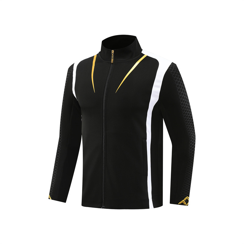 Stand collar zipper long sleeve sports jacket GB4-8002