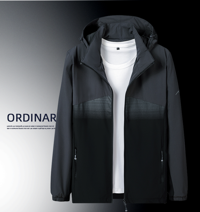 Fashionable and versatile couple thin sports windbreaker KH-5288 men