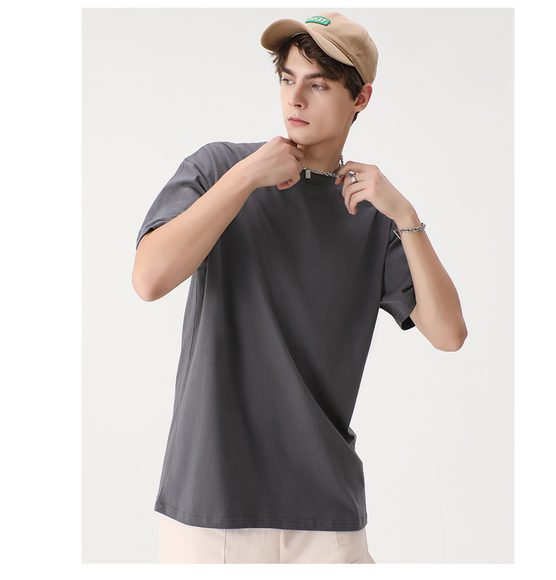 Cotton Multicolor Round Neck Short Sleeve T-shirt KD2-JT2100