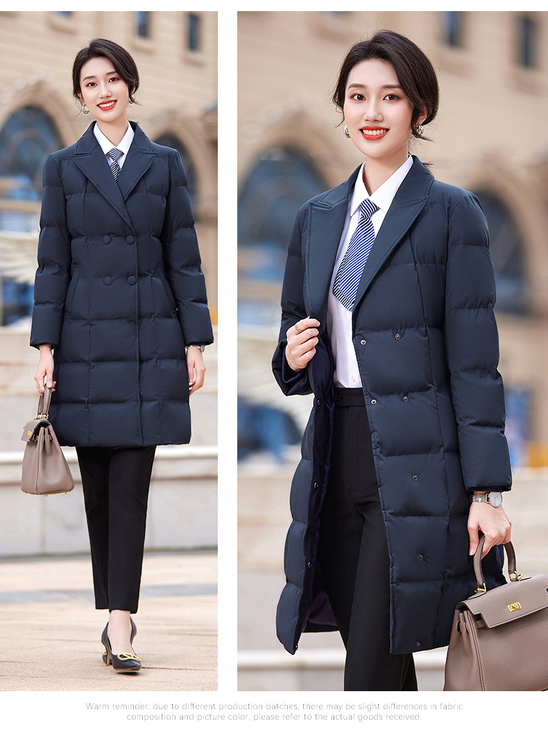 Autumn and winter down cotton warm cotton coat mid-length women model DY7-2319 women model