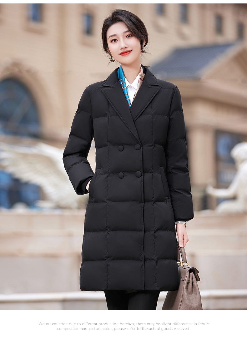 Autumn and winter down cotton warm cotton coat mid-length women model DY7-2319 women model