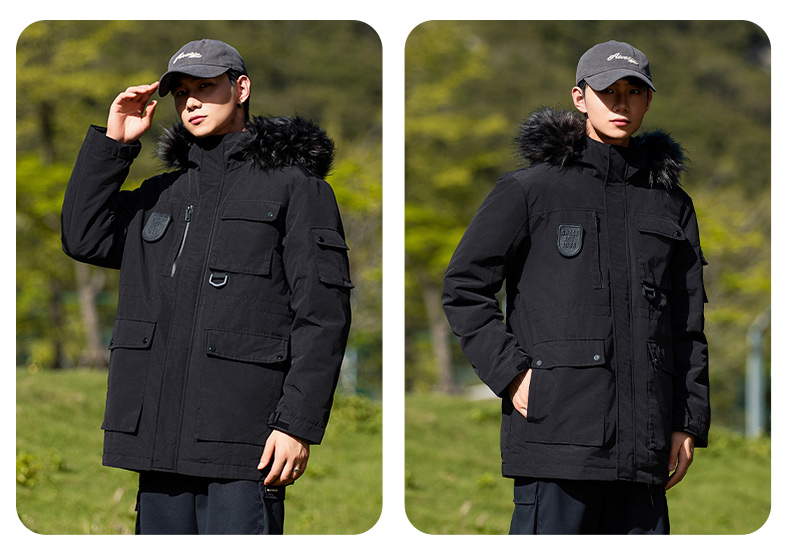 Outdoor leisure warm down jacket KN2-YR697