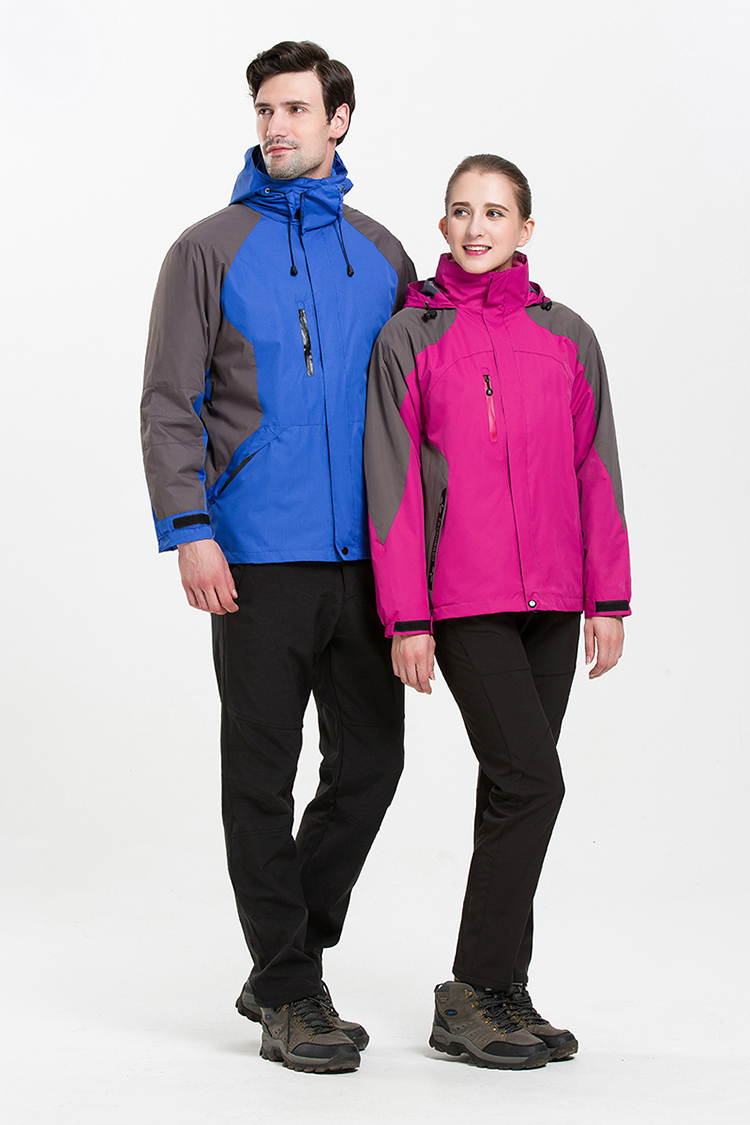 Multifunctional outdoor leisure cold-keeping warm three-in-one two-piece jacket Z11-1825