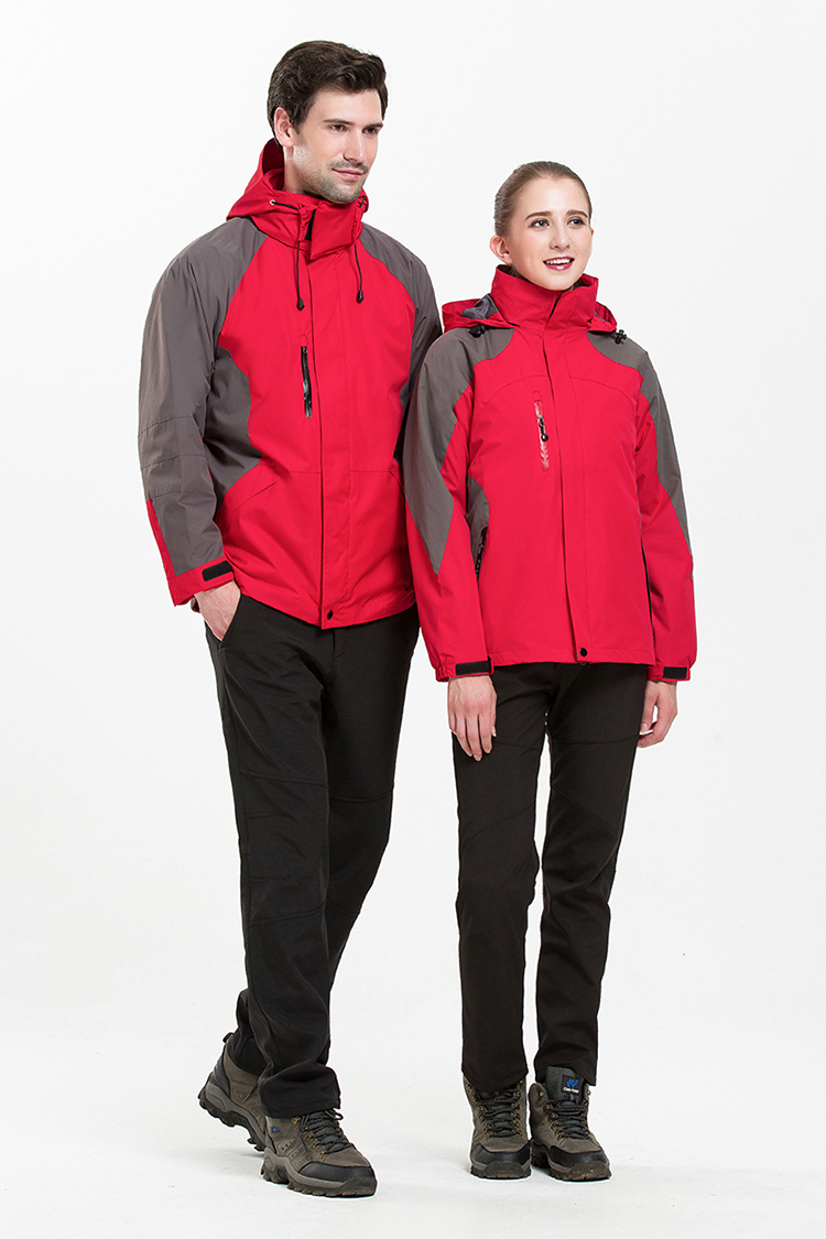 Multifunctional outdoor leisure cold-keeping warm three-in-one two-piece jacket Z11-1825