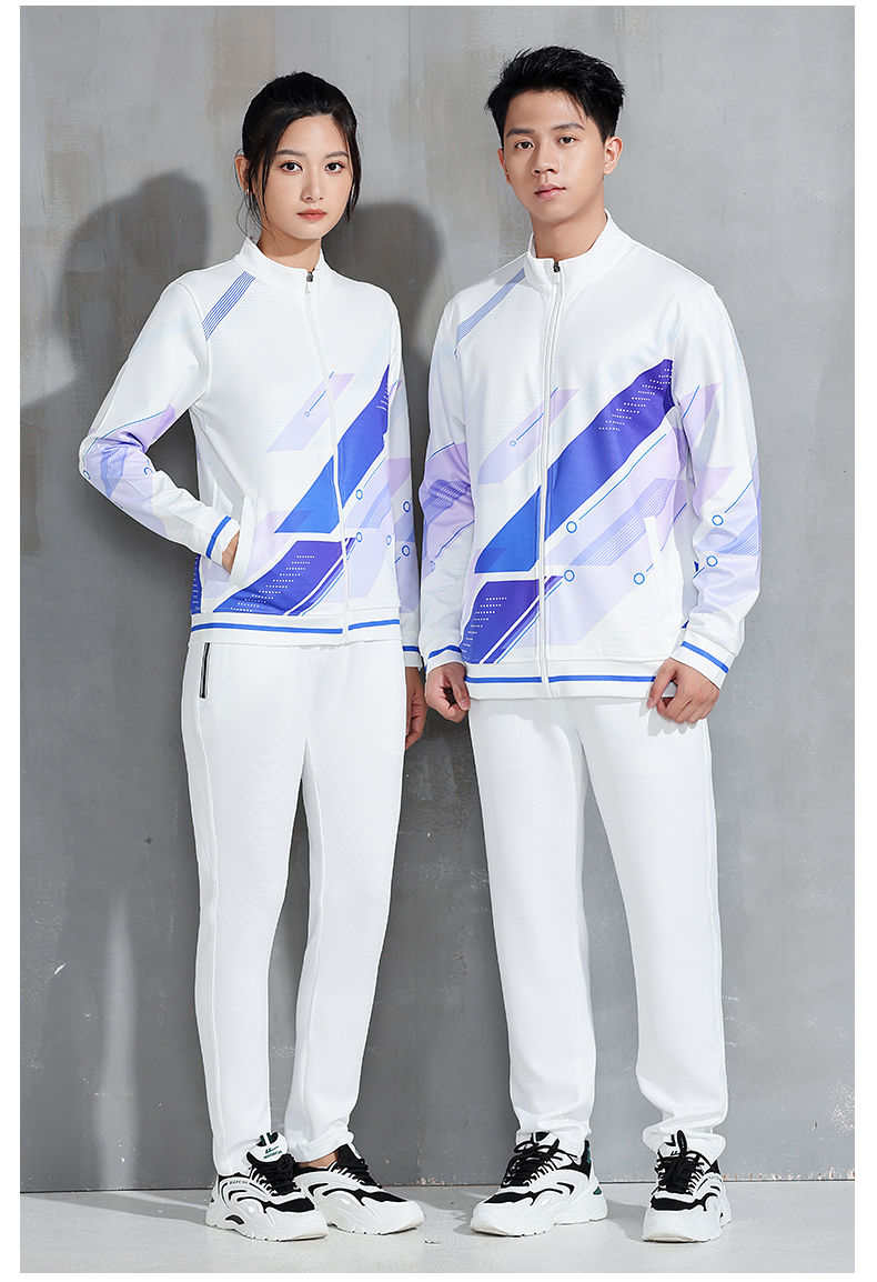 Training suit badminton suit stand collar zipper sports jacket GM2-6818 jacket