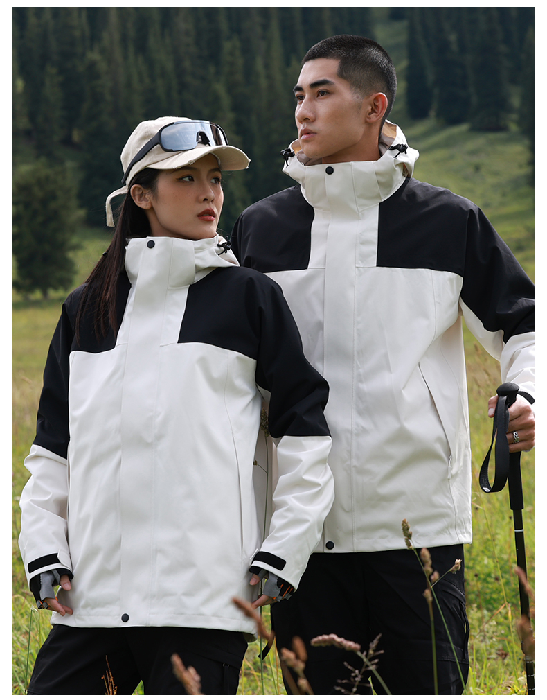 Outdoor men and women three-in-one detachable anti-shock jacket T03-HT24998