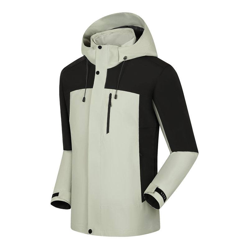 Outdoor white duck down liner three-in-one jacket L18-959