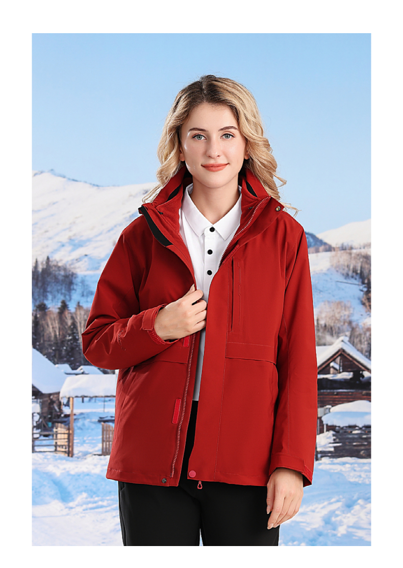 Outdoor fleece liner two-piece jacket KL3-68995