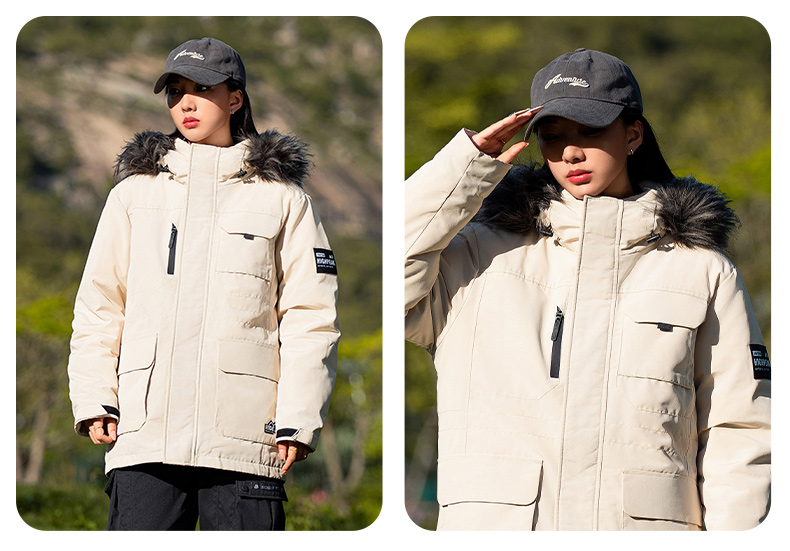 Outdoor leisure warm down jacket KN2-YR979