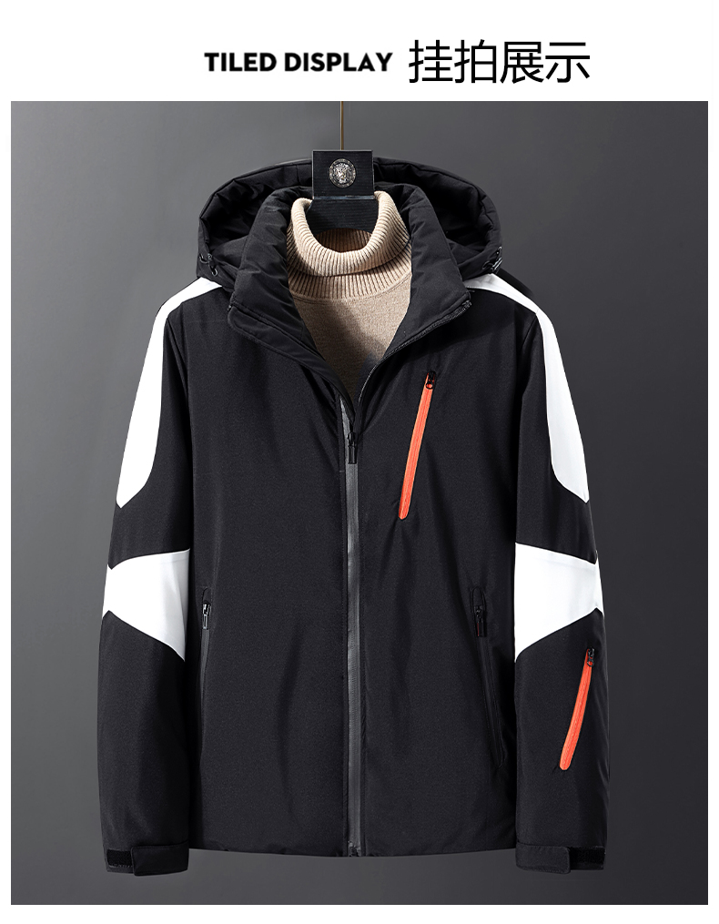 Versatile fashion short warm down jacket KN2-YR2088