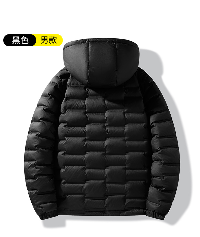 Graphene hooded warm down jacket for women KW1-2479