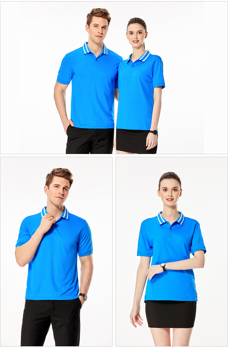 180g 32 sports quick-drying short-sleeved lapel POLO shirt GT3-332