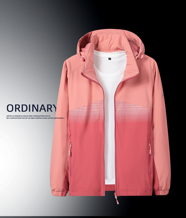 Fashionable and versatile couple thin sports windbreaker KH-5288 women