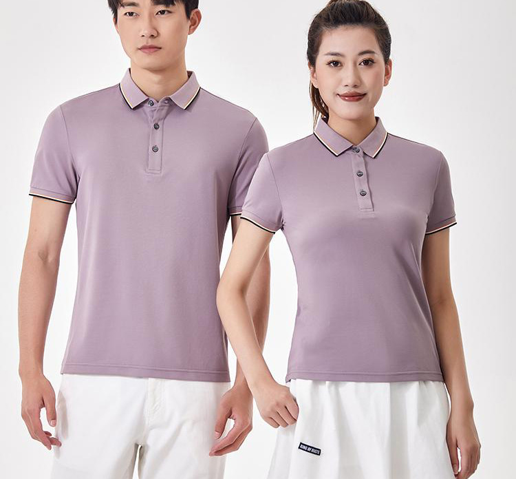 200g 40 silky elastic bead lapel short-sleeved POLO shirt universal GJ11-6770