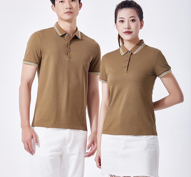 200g 40 silky elastic bead lapel short-sleeved POLO shirt universal GJ11-95630