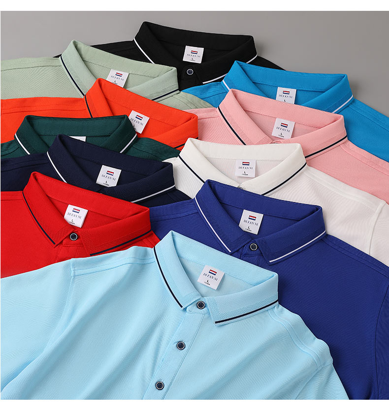 Ice ion lapel short-sleeved POLO shirt GT3-2386