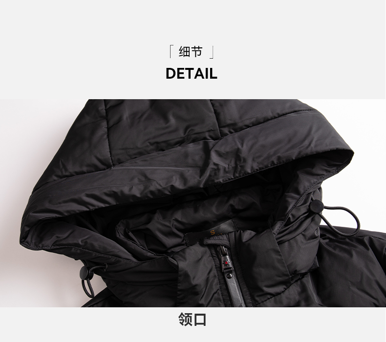 Business thick down jacket mid-length men style DY7-252A men style