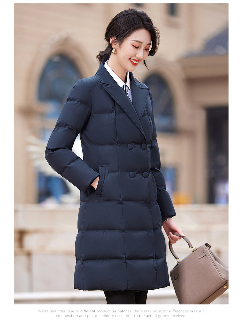 Autumn and winter down cotton warm cotton coat mid-length women model DY7-2319 women model