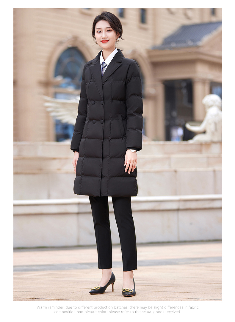 Autumn and winter down cotton warm cotton coat mid-length women model DY7-2319 women model