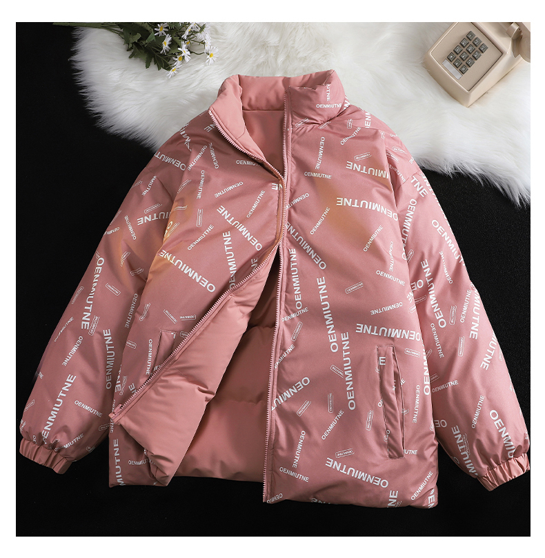 Double-sided casual sports warm cotton coat KX1-328