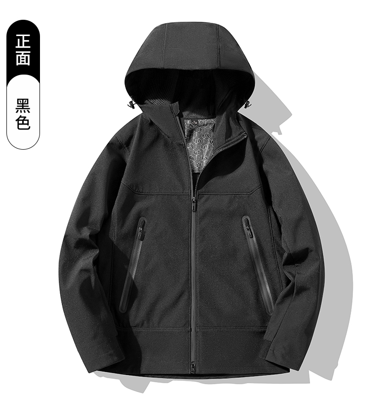 Outdoor plus fleece graphene soft shell jacket KM2-2468