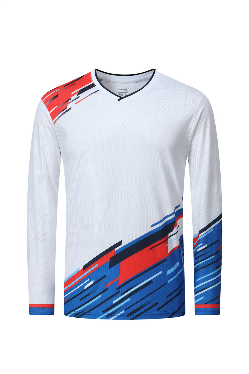 Badminton training suit long sleeve single top 120-1899 men