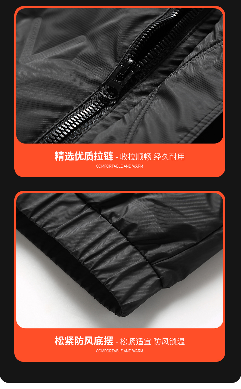 New style stand collar solid color down jacket KN2-D22