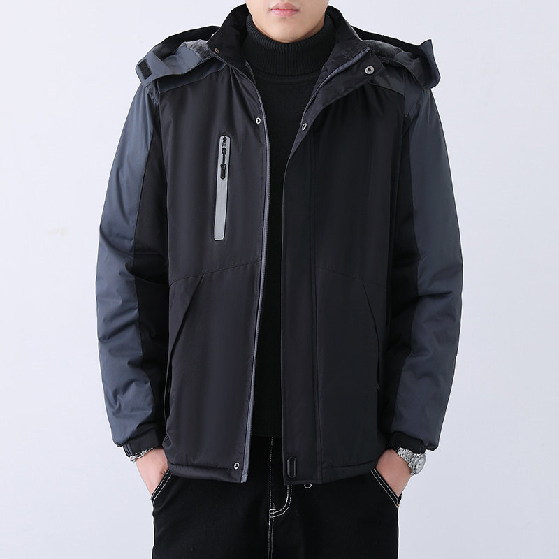 Thickened integrated warm jacket L18-2011