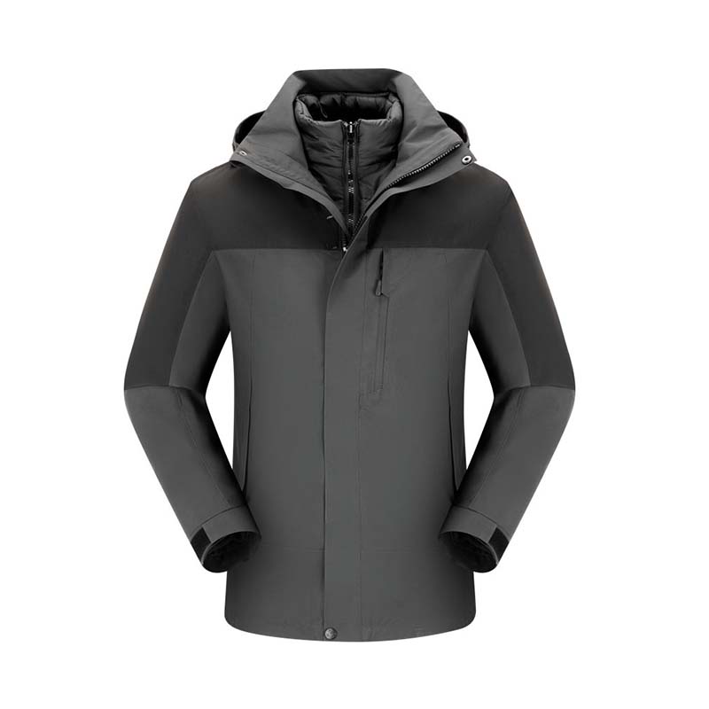 Warm down liner three-in-one jacket C07-NYLT003