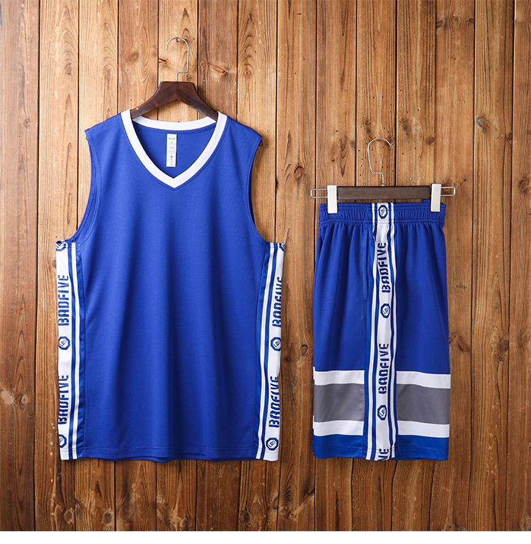 165g sports casual basketball suit men 176-L021