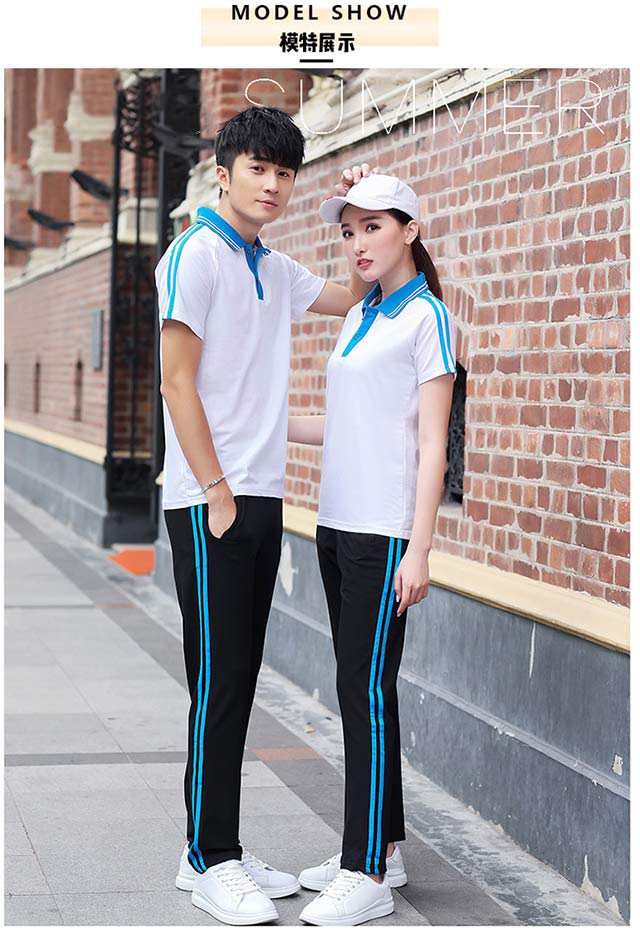 Short-sleeved sports suit universal style KA-1388