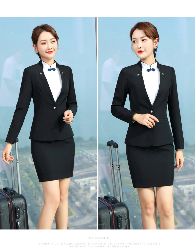 Intellectual, elegant, slim and atmospheric professional suit jacket 109-8806 jacket