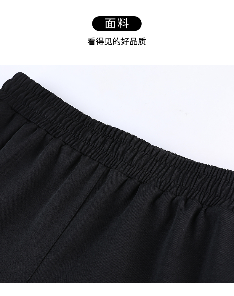 Polyester casual trousers for men G19-0267