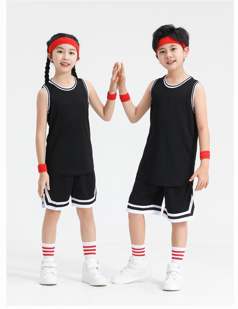 American style quick-drying sports training suit basketball suit GJ4-3809 children clothing