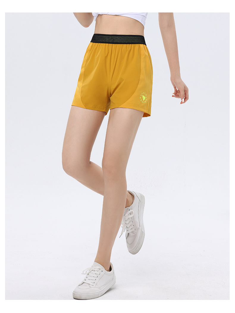 Nylon four-way stretch outdoor comfortable sports women shorts 176-B2207