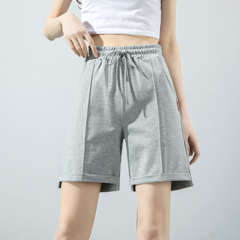 Sports wear loose five-point ice silk casual pants G32-60180