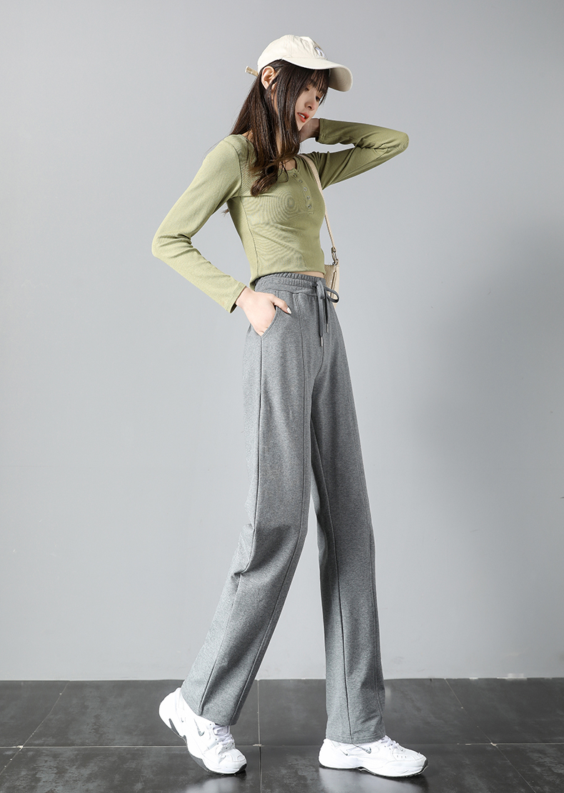 Loose straight slim drape straight trousers G32-XZ95239