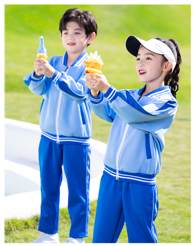 Campus style primary and secondary school students school sports meeting children casual zipper jacket D11-2995 jacket