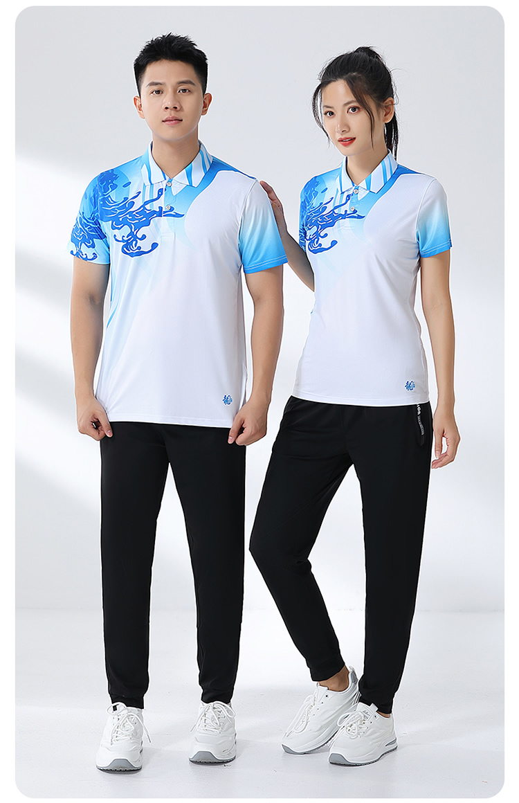 Quick-drying comfortable casual sportswear table tennis badminton suits for men and women GM2-5003