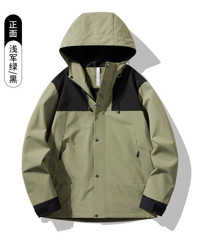 Spring and autumn men and women windproof and waterproof single-layer jacket KC4-KY3087