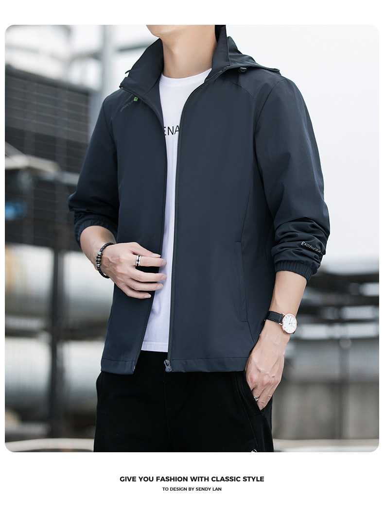 Windproof and waterproof commuter jacket KH-5266