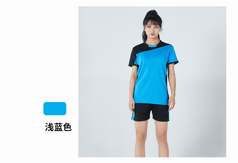 Quick-drying sportswear table tennis badminton volleyball suits for women 161-831 for women