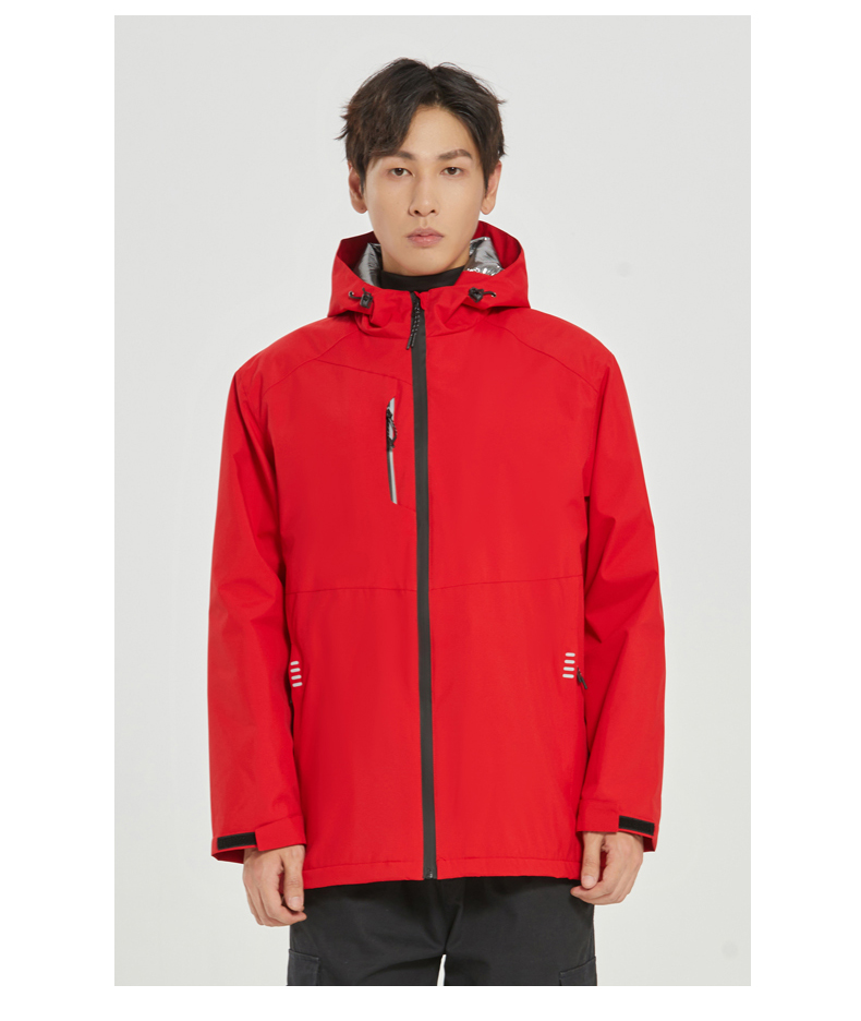 High-end fashion outdoor solid color jacket GJ18-AMD05