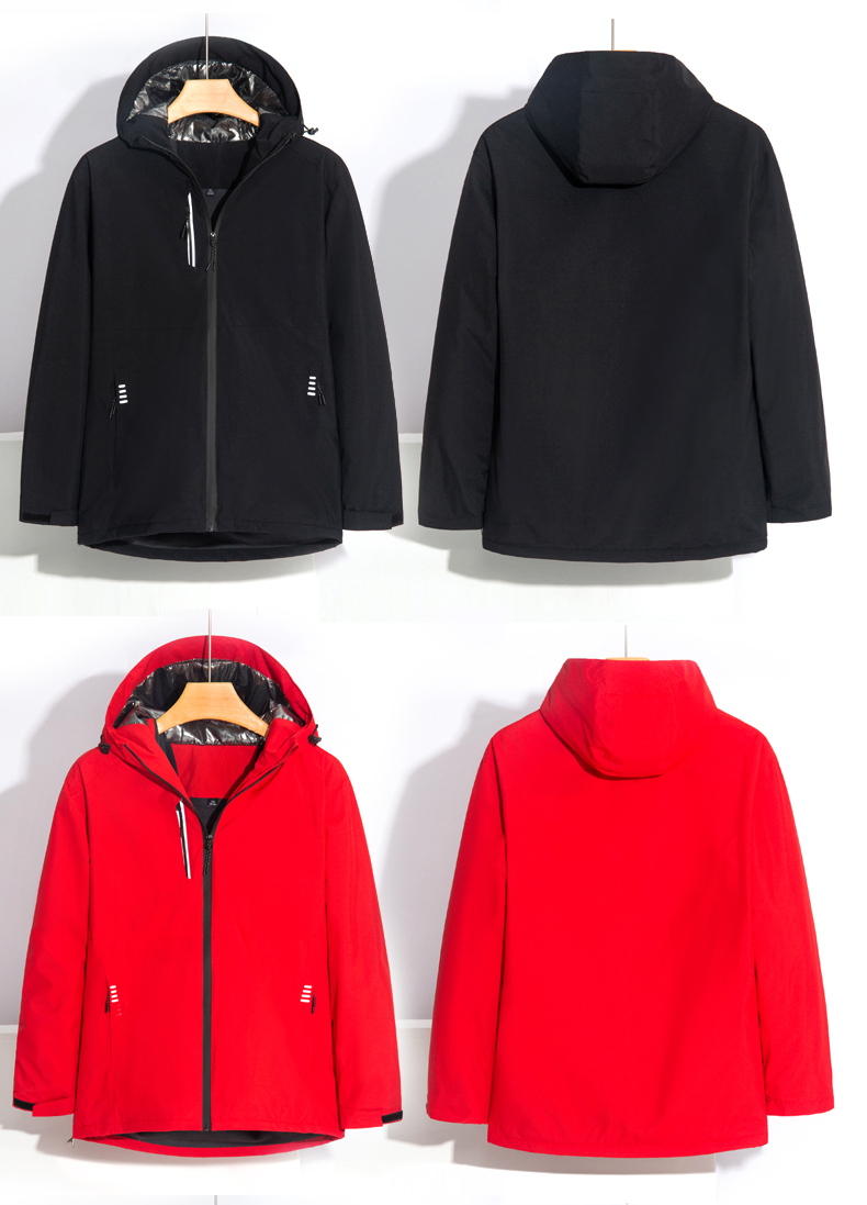 High-end fashion outdoor solid color jacket GJ18-AMD05